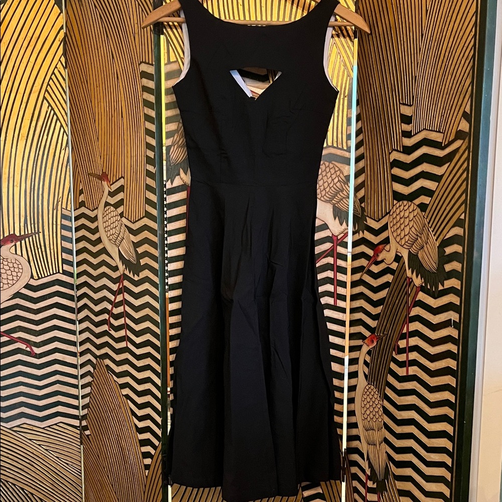 NWT Bettie Page by Tatyana Black White Dress XS